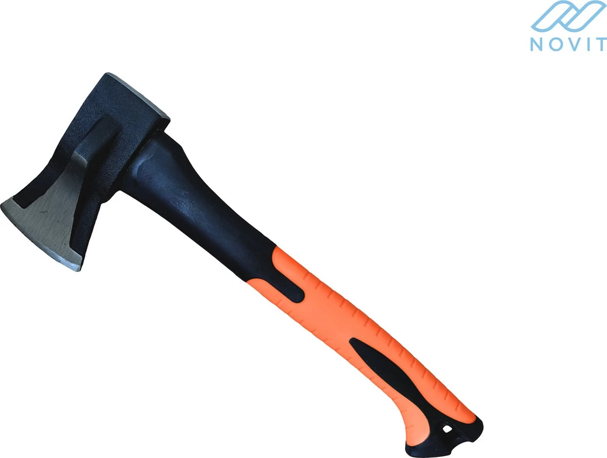 Novit Kloofbijl 1kg - Bijl Met Fiber Handvat - Handbijl - Hakbijl