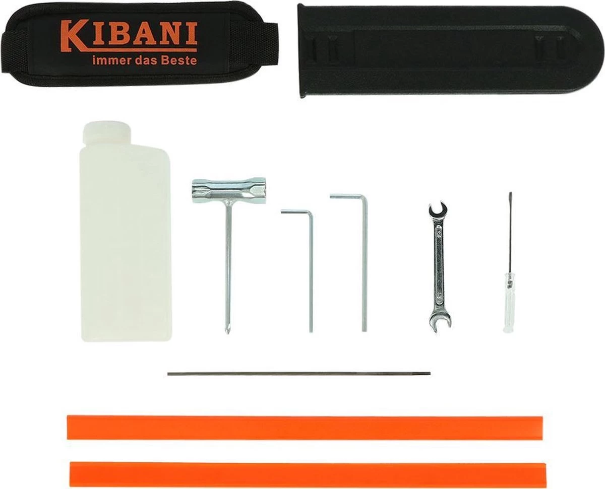 Kibani 6-in-1 Multitool - 52 Cc / 1.9 PK 2-takt Benzine Motor - Heggenschaar, Kettingzaag, Grastrimmer, Maaidraad 100M, Onkruidborstel, Zaagblad, Maaidraad 100 M & Bosmaaier - Image 6
