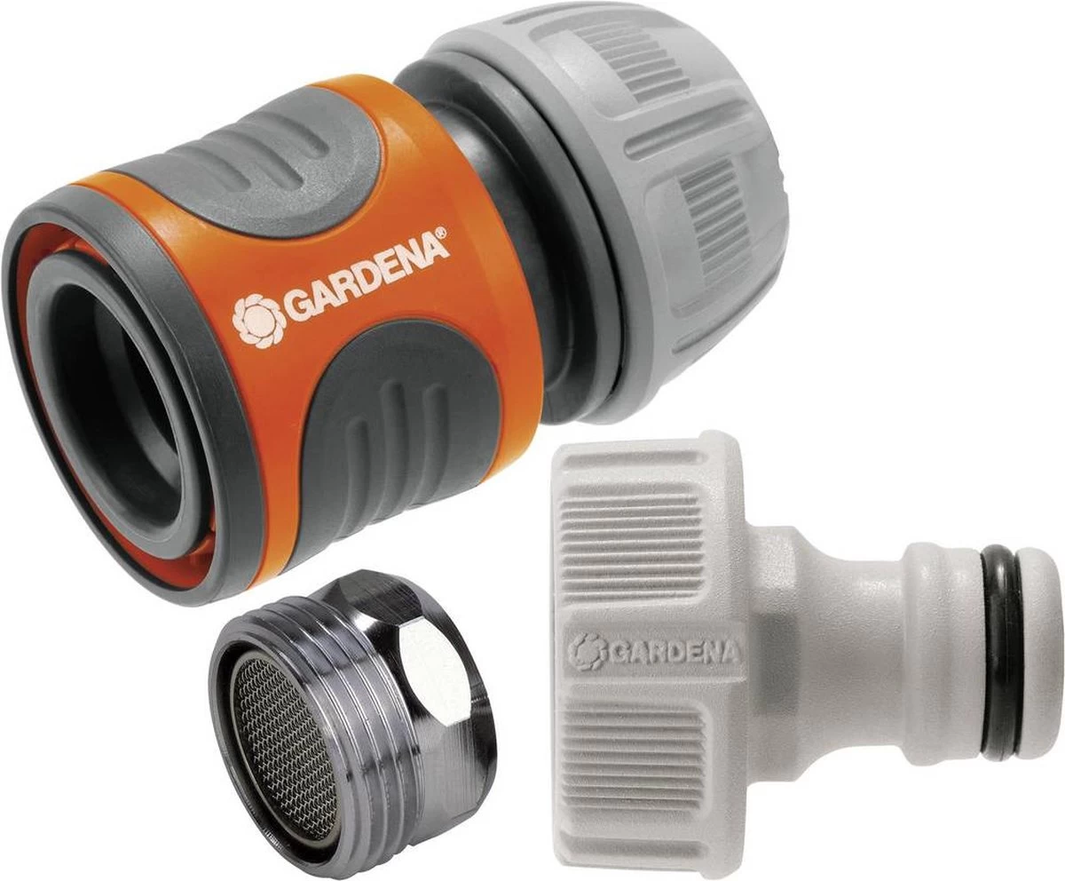 Gardena Koppeling Set Snelaansluitstukken Kraanstuk, Slangstuk En Draadadapter 4078500010269 - Image 3