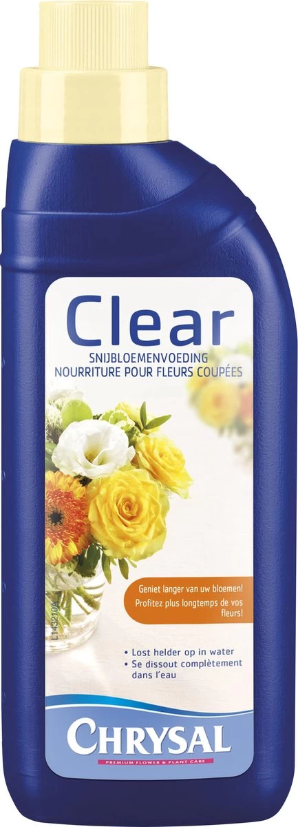 Pokon Chrysal Clear Snijbloemenvoeding - 500ml