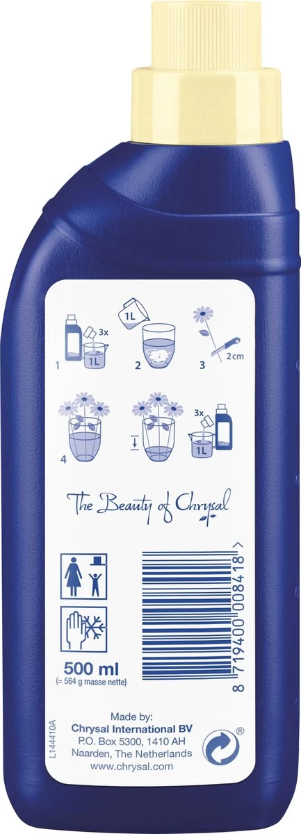 Pokon Chrysal Clear Snijbloemenvoeding - 500ml - Afbeelding 3