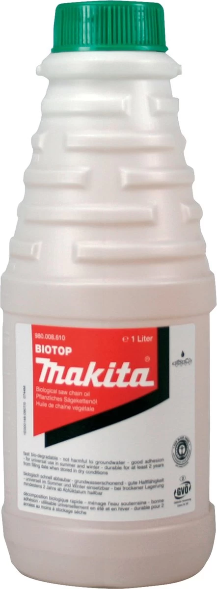 Makita 980008610 | Biotop Olie Voor Kettingzaag - 1L - Image 2