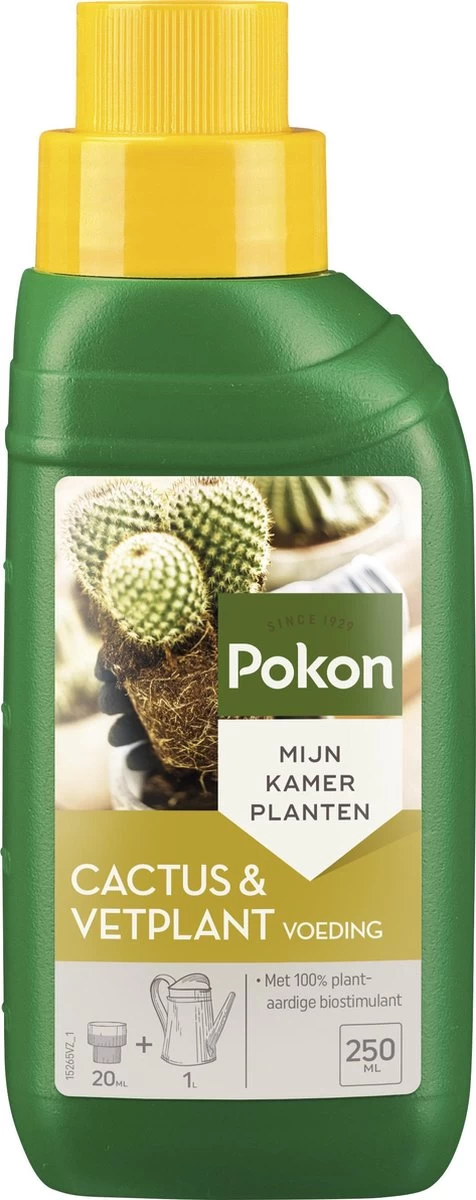 Pokon Cactus & Vetplant Voeding - 250ml - Plantenvoeding - 20ml Per 1L Water - Image 6
