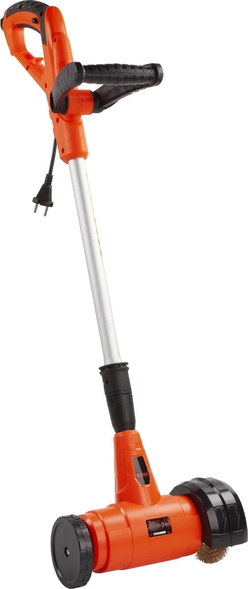 Kibani Elektrische Onkruidborstel 400W - Inclusief 2 Borstels - 11cm Diameter - Voegenreiniger - Stalen En Nylon Borstel - Voegenborstel - Onkruidverwijderaar - Onkruidverdelger - Voegborstel - Image 2