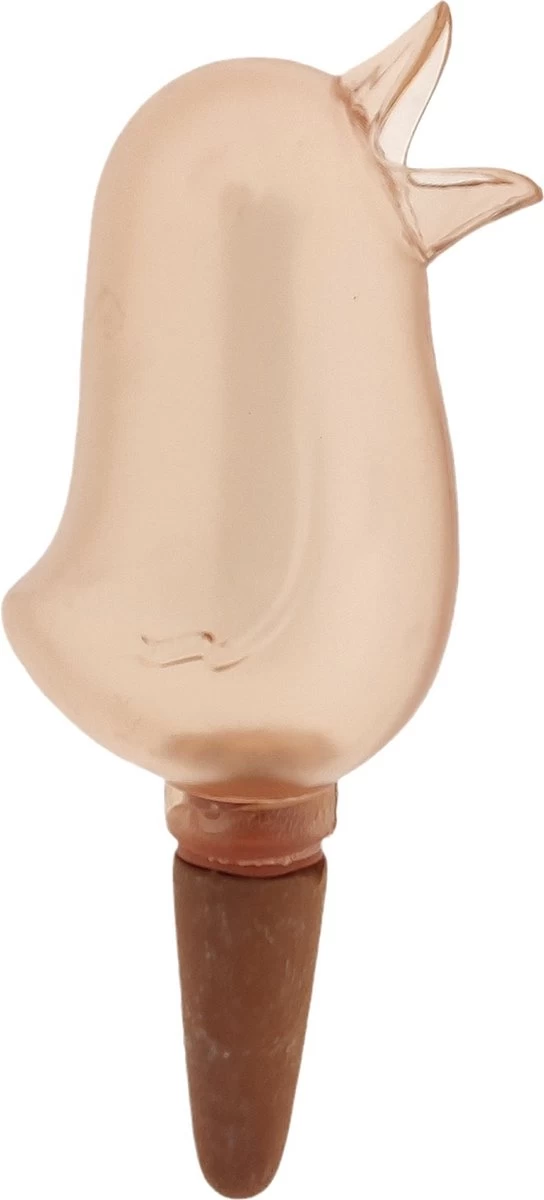 JS Drippy - Waterdruppelaars Set Van 2 Stuks - Druppelaar Vogel - Druppelsysteem Planten - Watergeefsysteem Kamerplanten - Waterbol - Roze - Image 5