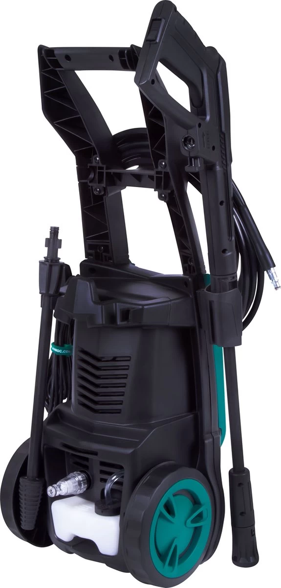 VONROC Hogedrukreiniger V18-1 1800W – 140 Bar – 420 L/h – Incl. 8m Slang, Reinigingsmiddelen Tank En Meer - Image 7