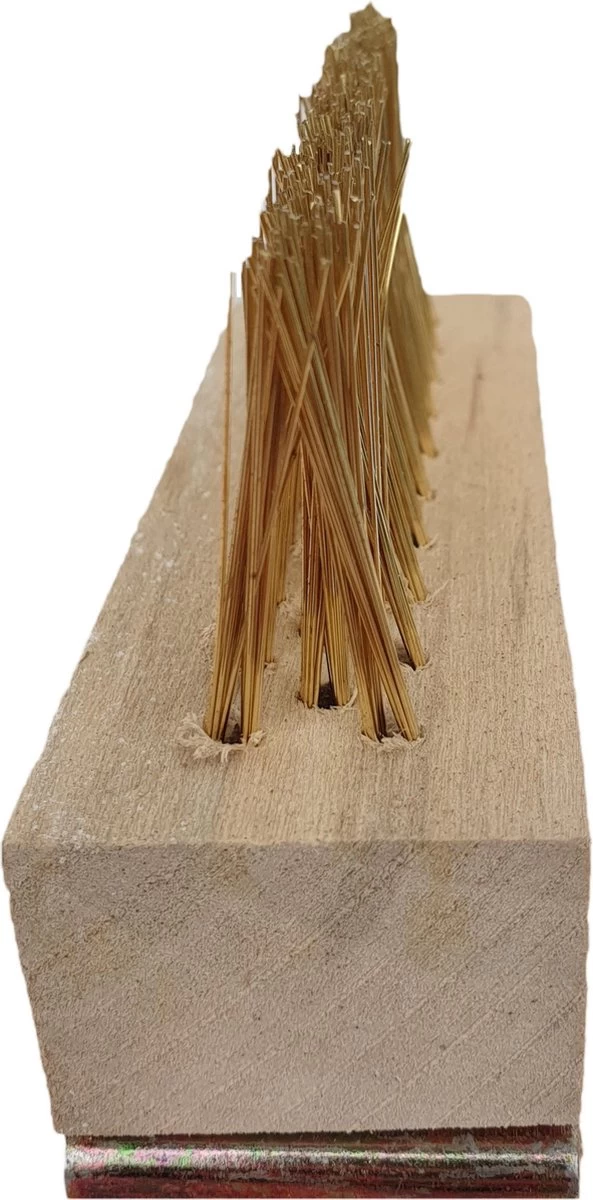 Benson Onkruidborstel - Voegenkrabber - Onkruidkrabber - Zonder Steel - Messing - Met Haak - Image 2