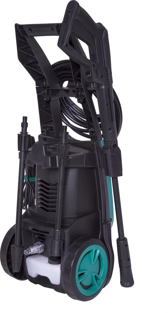 VONROC Hogedrukreiniger V18-2 1800W – 140 Bar – 420 L/h – Incl. 8m Slang, Geïntegreerde Reinigingsmiddelen Tank, Terrasreiniger, Spuitstukken En Accessoires - Afbeelding 2