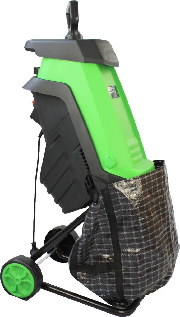 Profeco Stille Hakselaar 2000W - Tuinhakselaar - Versnipperaar Voor 45mm Takdikte - Incl. 50 Liter Opvangzak En Veilige Duwstok - Image 7