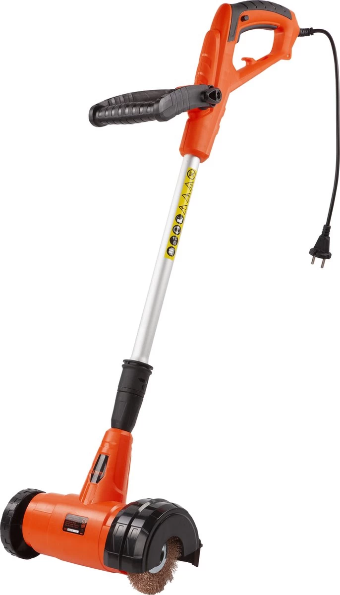 Kibani Elektrische Onkruidborstel 400W - Inclusief 2 Borstels - 11cm Diameter - Voegenreiniger - Stalen En Nylon Borstel - Voegenborstel - Onkruidverwijderaar - Onkruidverdelger - Voegborstel - Image 8