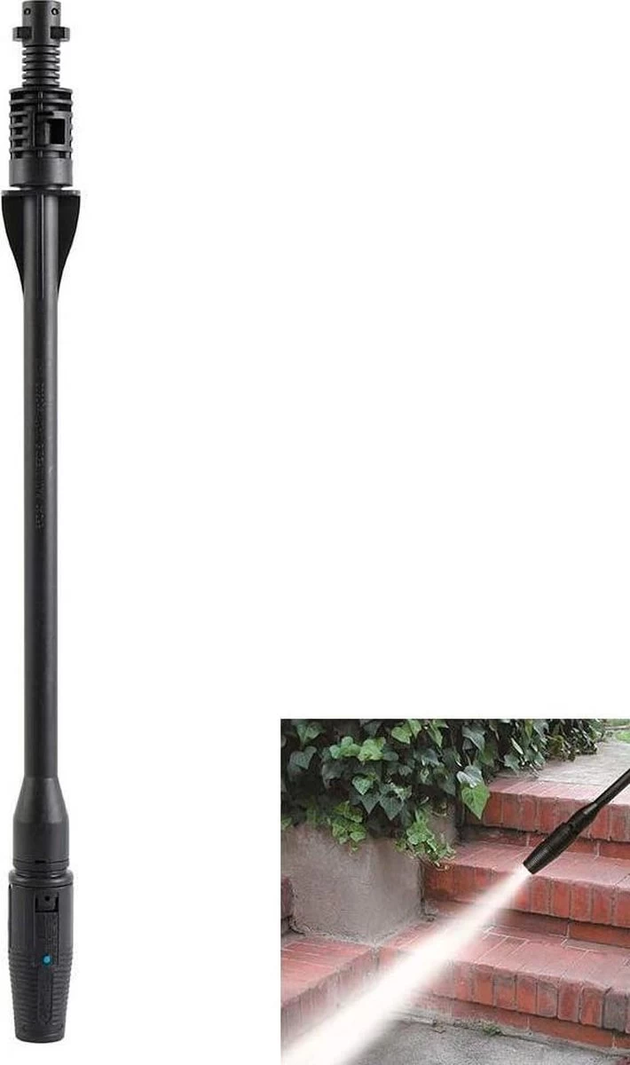 Merkloos 140 Bar Hogedrukspuitlans - Hogedrukreiniger Kärcher-opzetstuk - Verstelbare Sproeikop Voor Karcher Hogedrukreiniger - Accessoire Voor Karcher K1 K2 K3 K4 K5 K6 K7