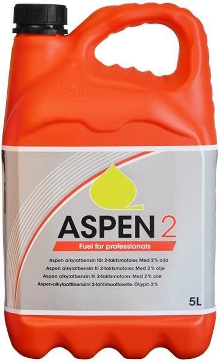 Aspen 2 FRT 5 Liter Schone Alkylaatbenzine Voor Tweetaktmotoren - Afbeelding 5