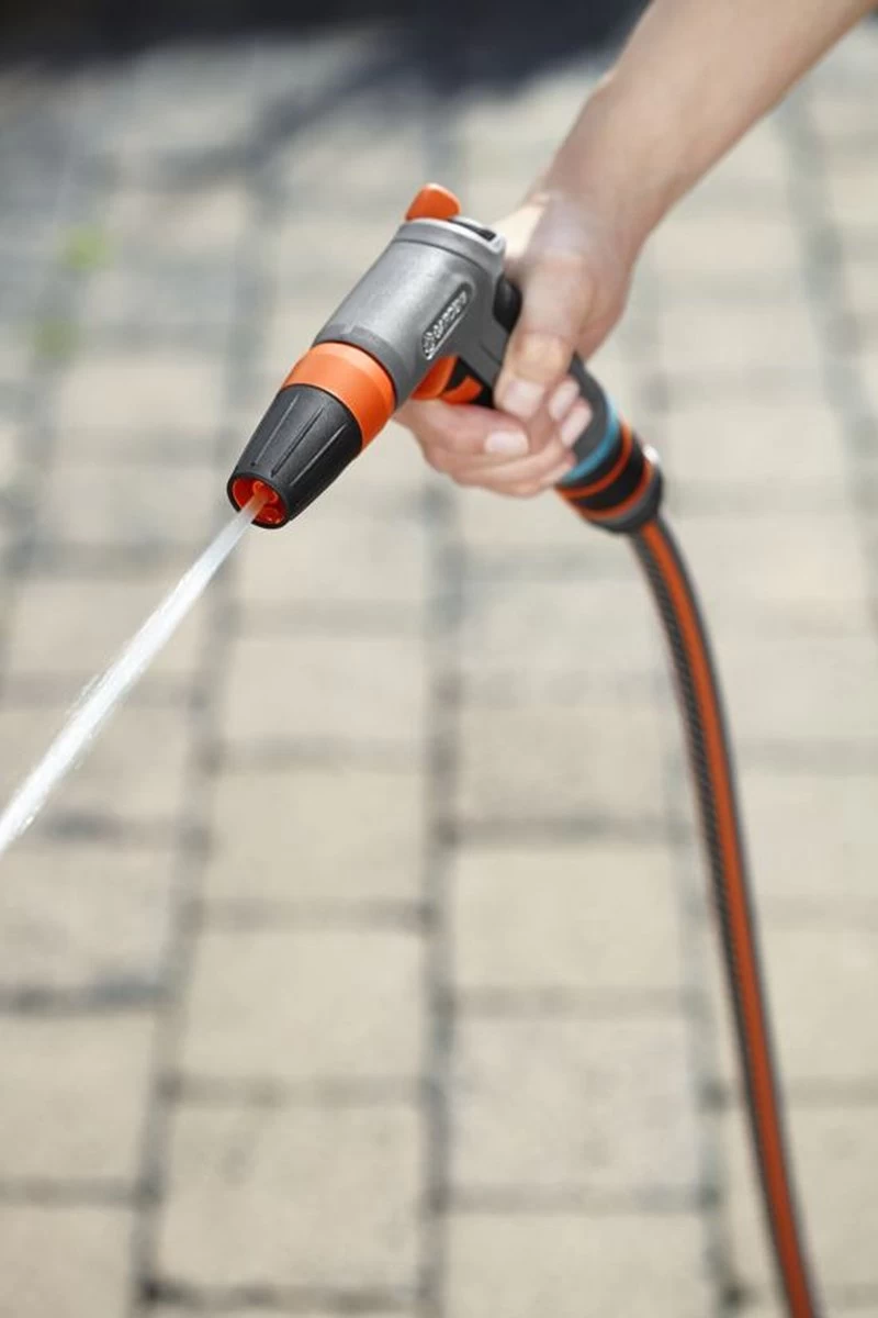 GARDENA - Comfort Reinigingsbroes - Spuitpistool - Traploos Instelbaar - Image 10