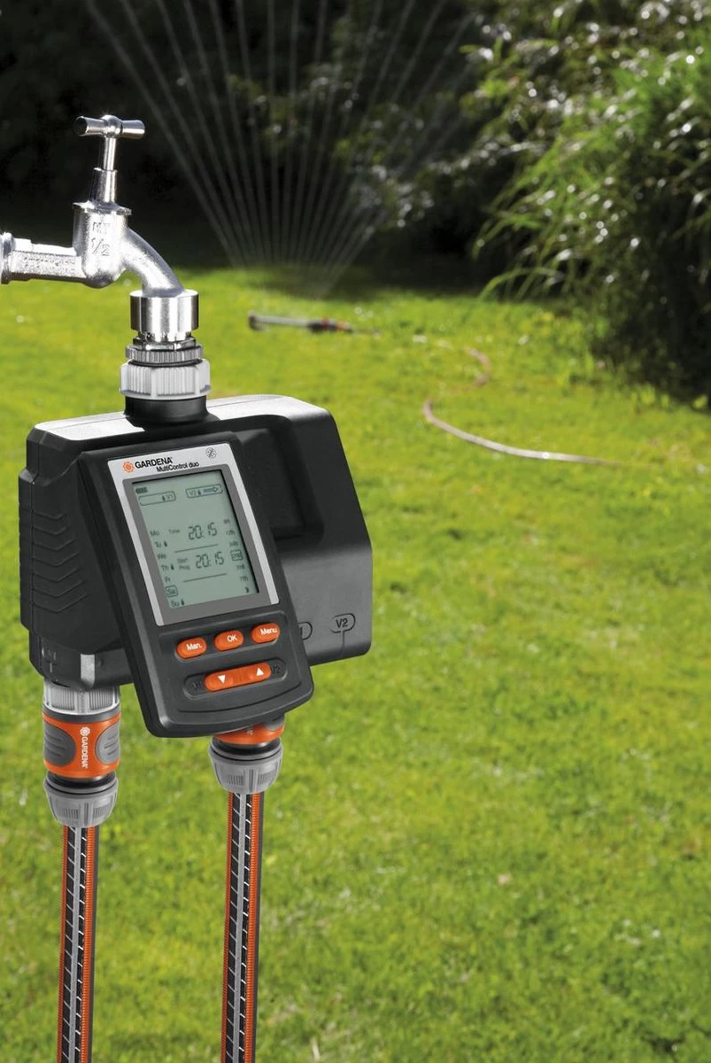 GARDENA Besproeiingsomputer MultiControl Duo - 3 Besproeiingen Per Dag - 1min Tot 3u 59min. - Image 7