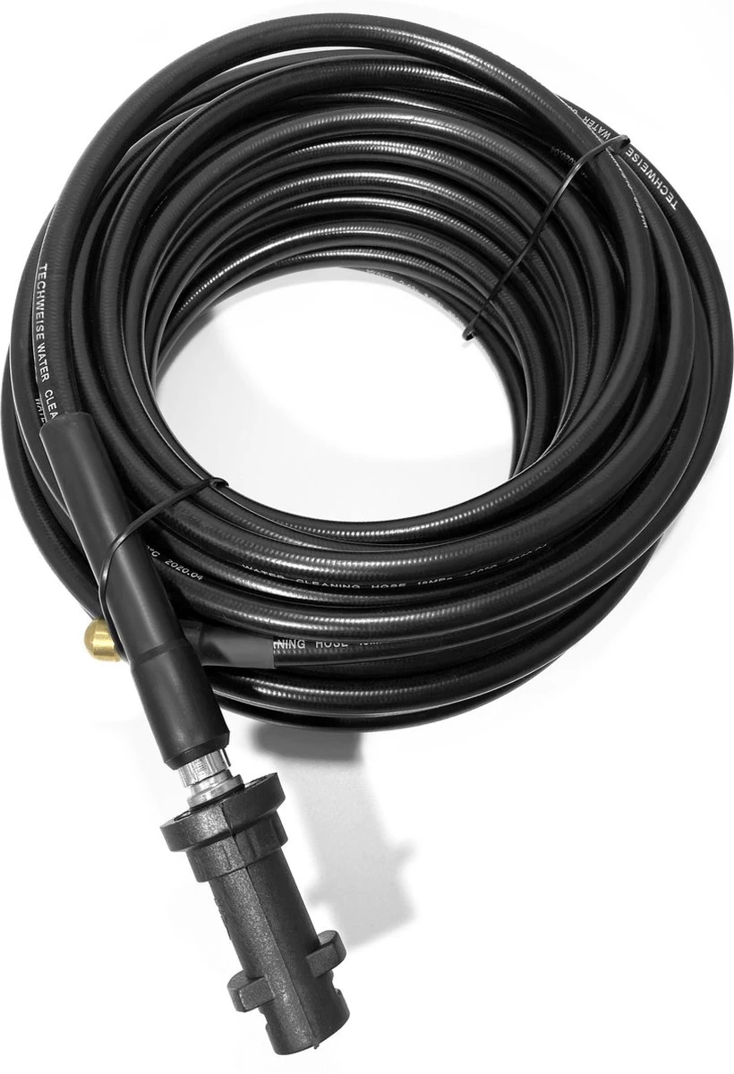 Techweise - Rioolslang Voor Kärcher K2 T/m K7 - 10M - Met Vier Achterwaartse Hogedruksproeiers - Image 4