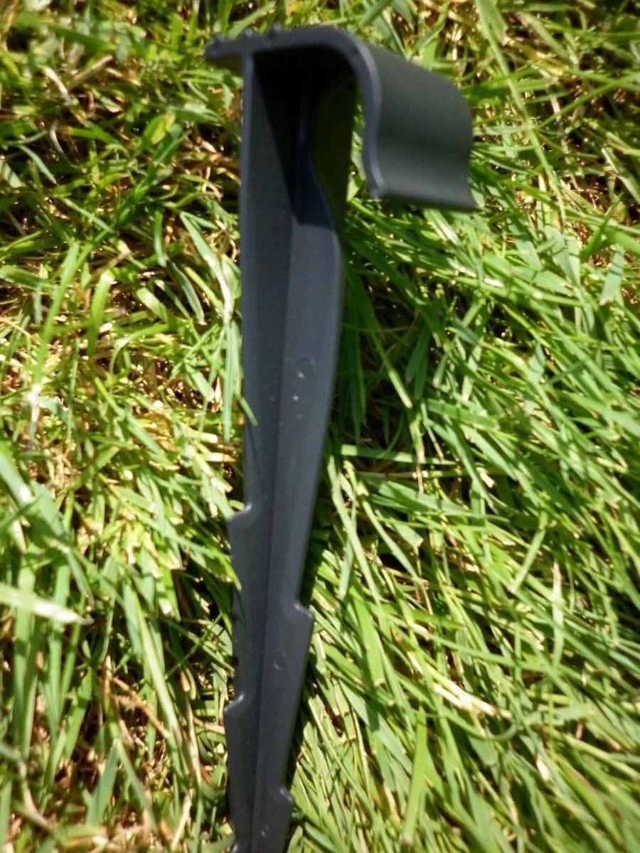 100 Grondpennen Voor Het Bevestigen Van Tuinslang / Druppelslang - Afbeelding 2