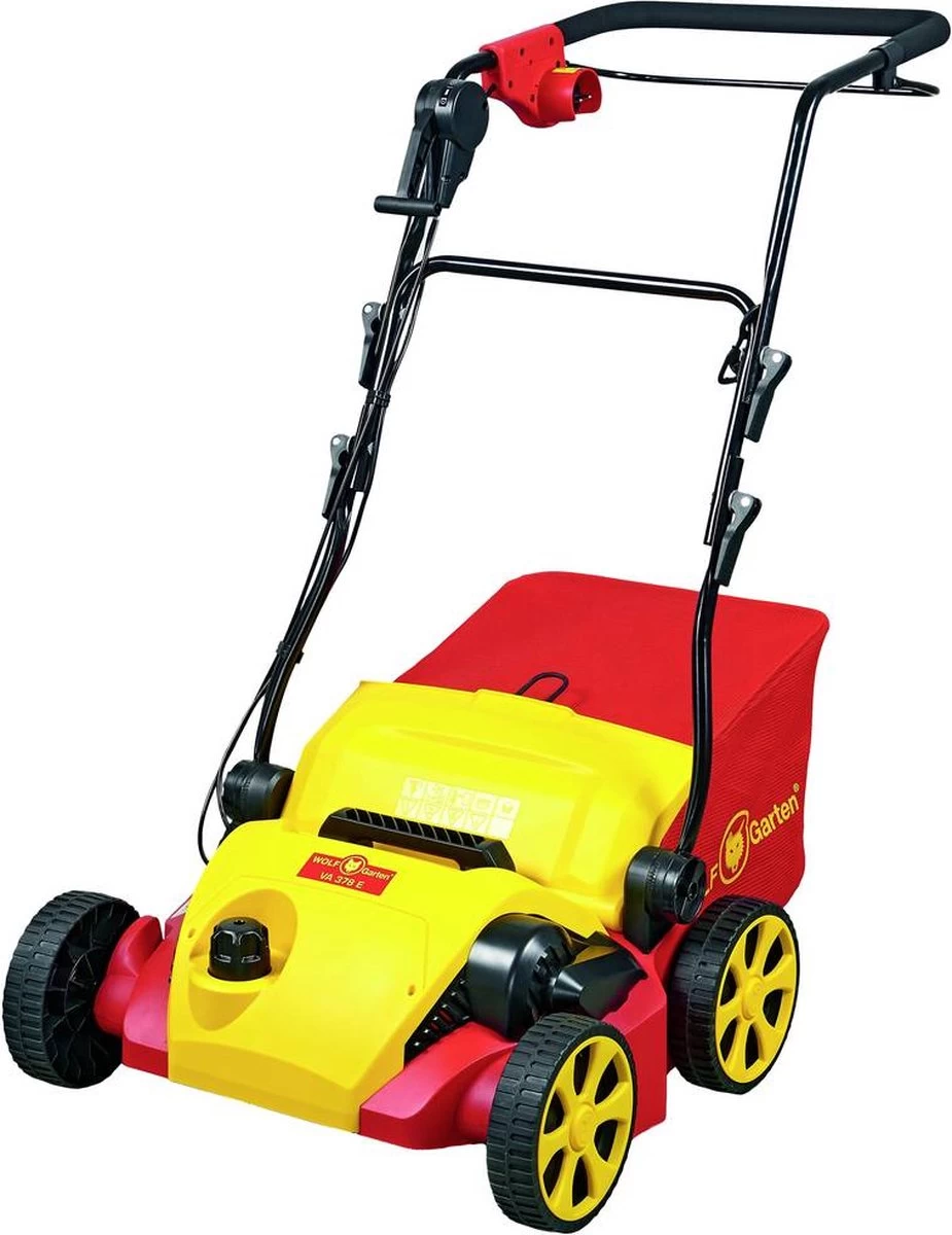 WOLF-Garten Elektrische Verticuteermachine VA 378 E - Werkbreedte 37 Cm - Opvangzak 50 L - 1800 W Motor - Moshark - Verticuteren - Opvangen - Image 6